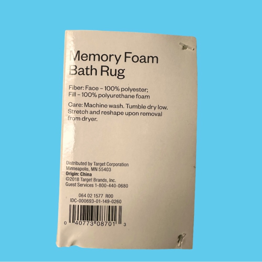 Memory Foam Bath Rug - Picture 3 of 4